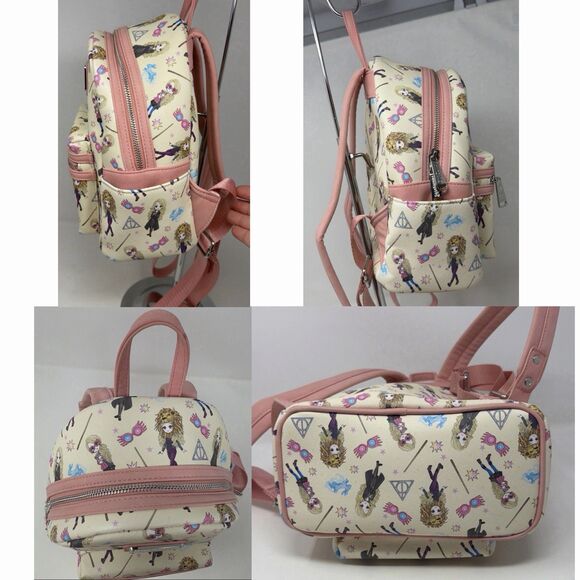 harry potter luna lovegood mini backpack It also has a zipped front pocket for small items and a spacious main compartment to store your essentials Harry Potter Face Loungefly Mini